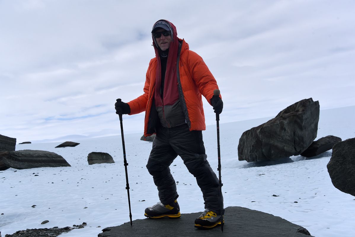 11B Jerome Ryan Poses Next To The Ice Pools At Elephants Head Near Union Glacier Camp Antarctica